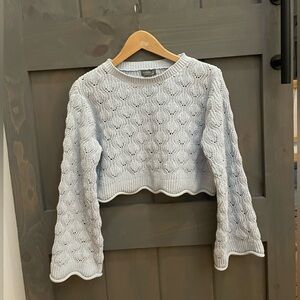 Cupcake Clothing Light Blue Knit Sweater - Small